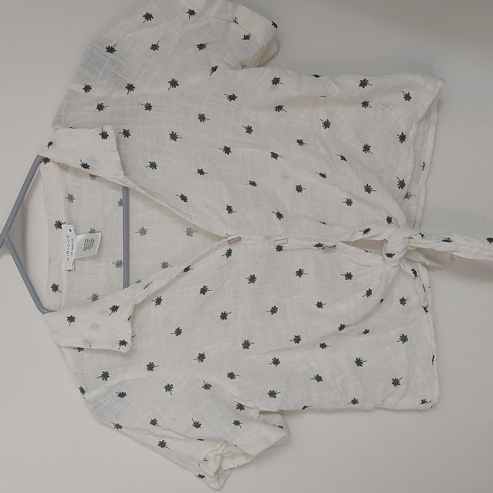 ✨️3/$12 Cropped tie top